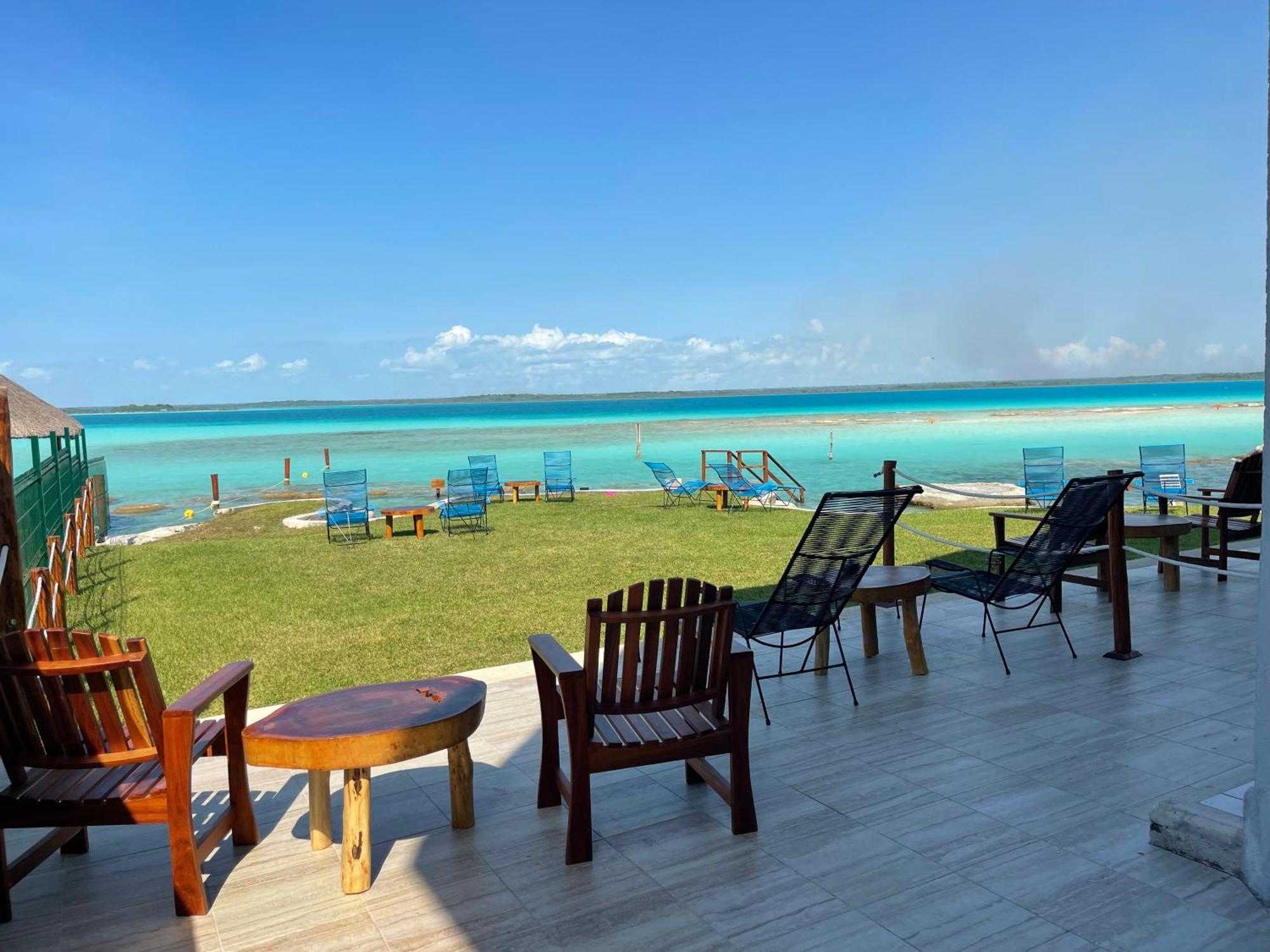 Blue Caribe Bacalar Front Lagoon Εξωτερικό φωτογραφία