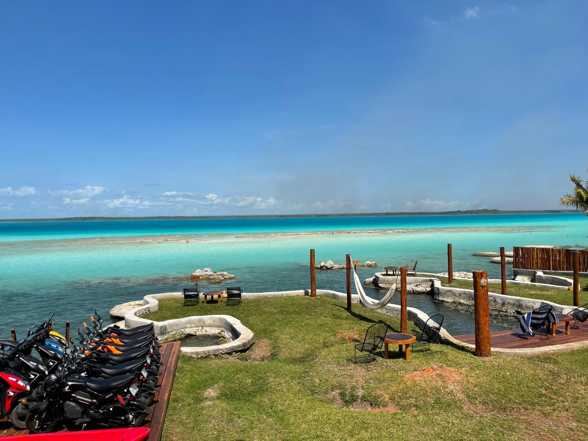 Blue Caribe Bacalar Front Lagoon Εξωτερικό φωτογραφία