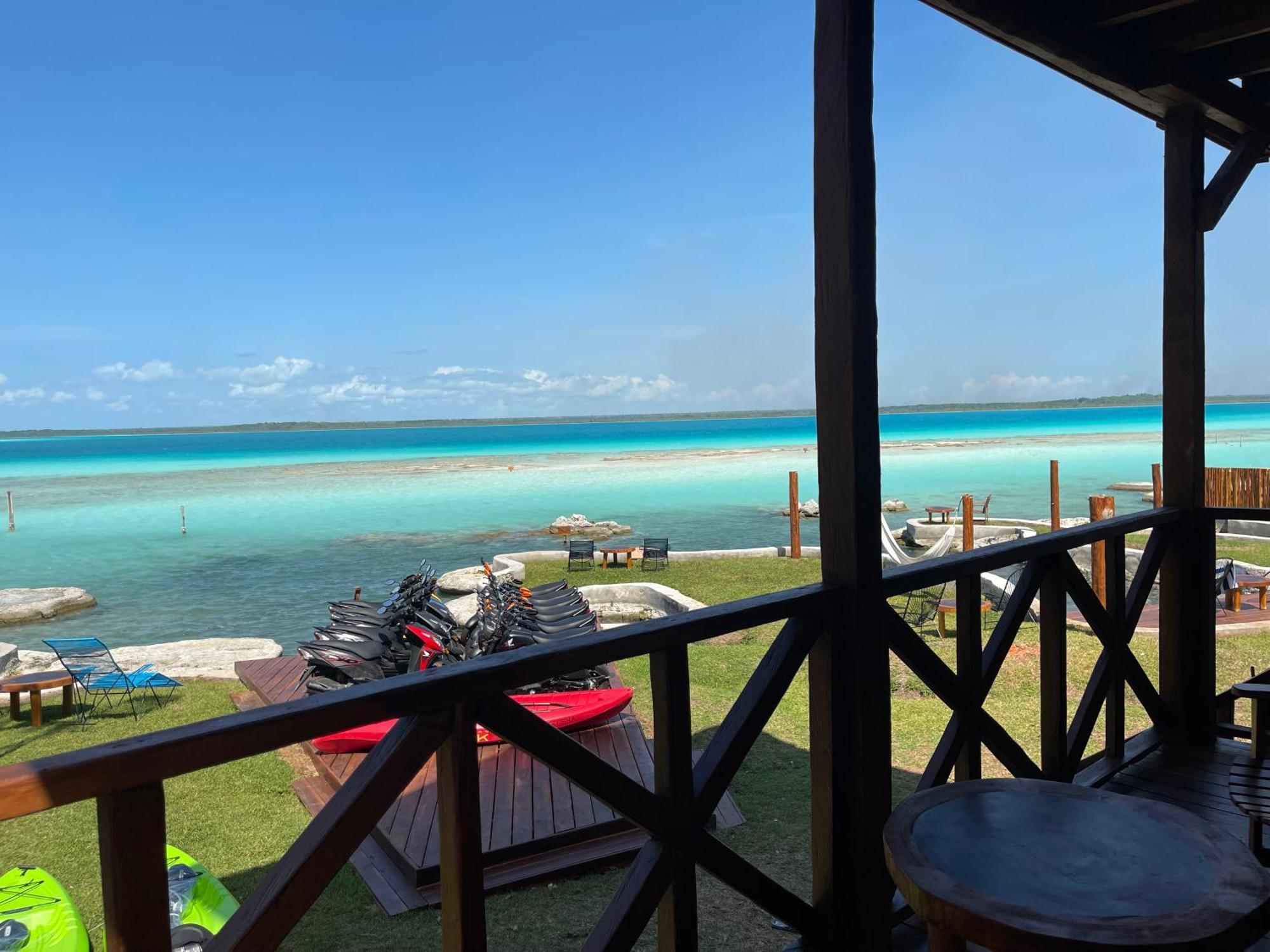 Blue Caribe Bacalar Front Lagoon Εξωτερικό φωτογραφία