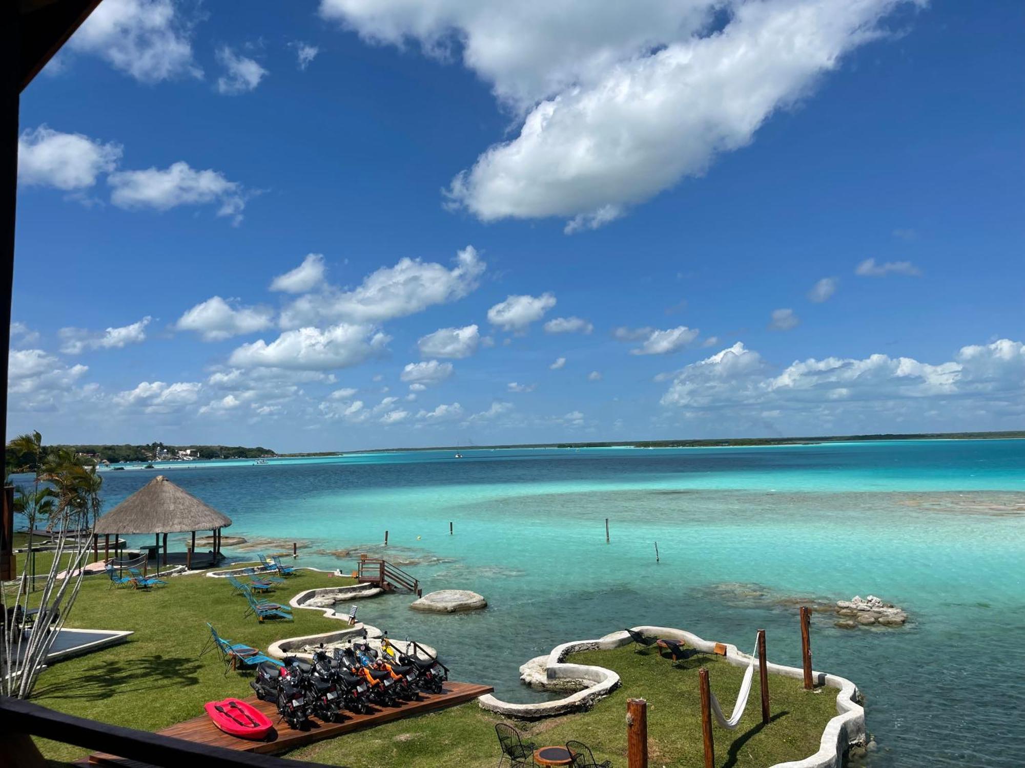 Blue Caribe Bacalar Front Lagoon Εξωτερικό φωτογραφία