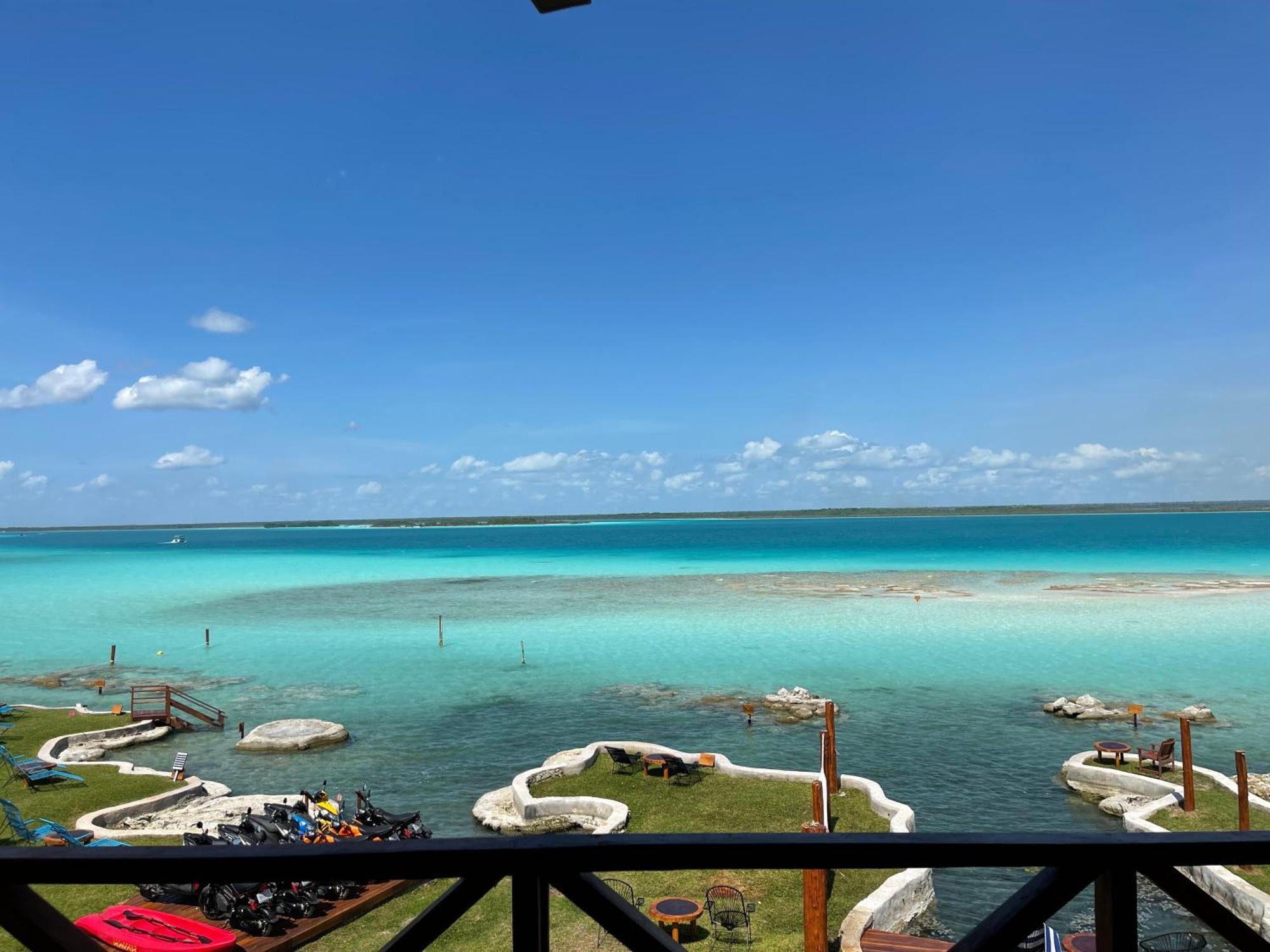 Blue Caribe Bacalar Front Lagoon Εξωτερικό φωτογραφία