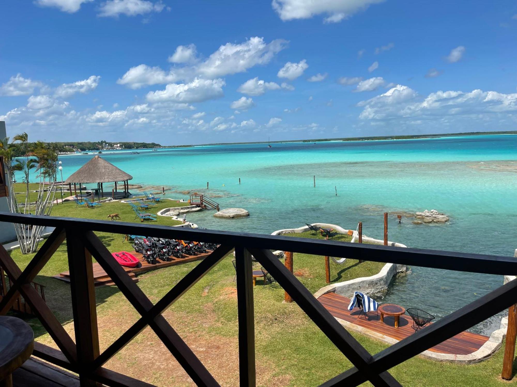 Blue Caribe Bacalar Front Lagoon Εξωτερικό φωτογραφία
