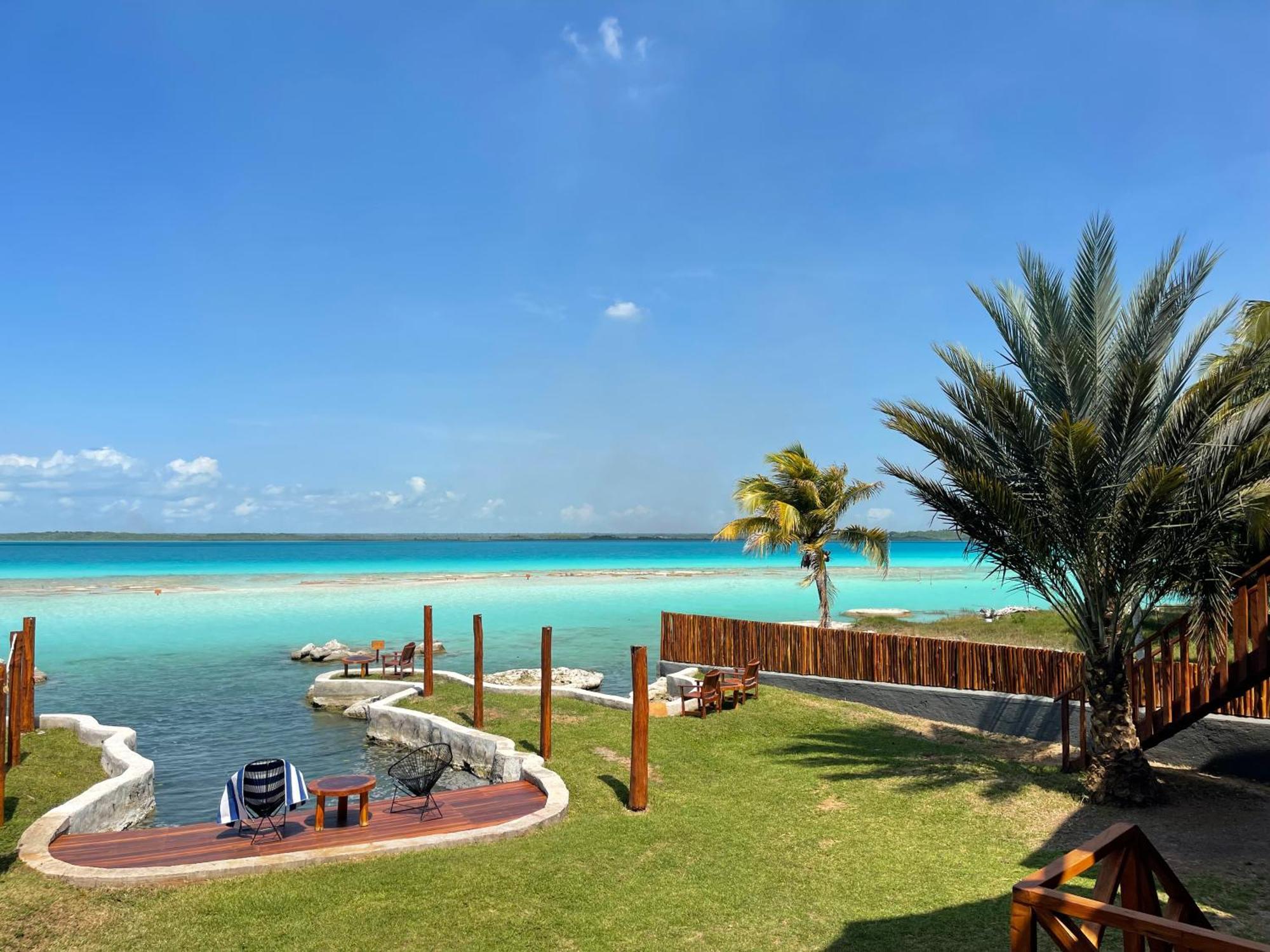 Blue Caribe Bacalar Front Lagoon Εξωτερικό φωτογραφία