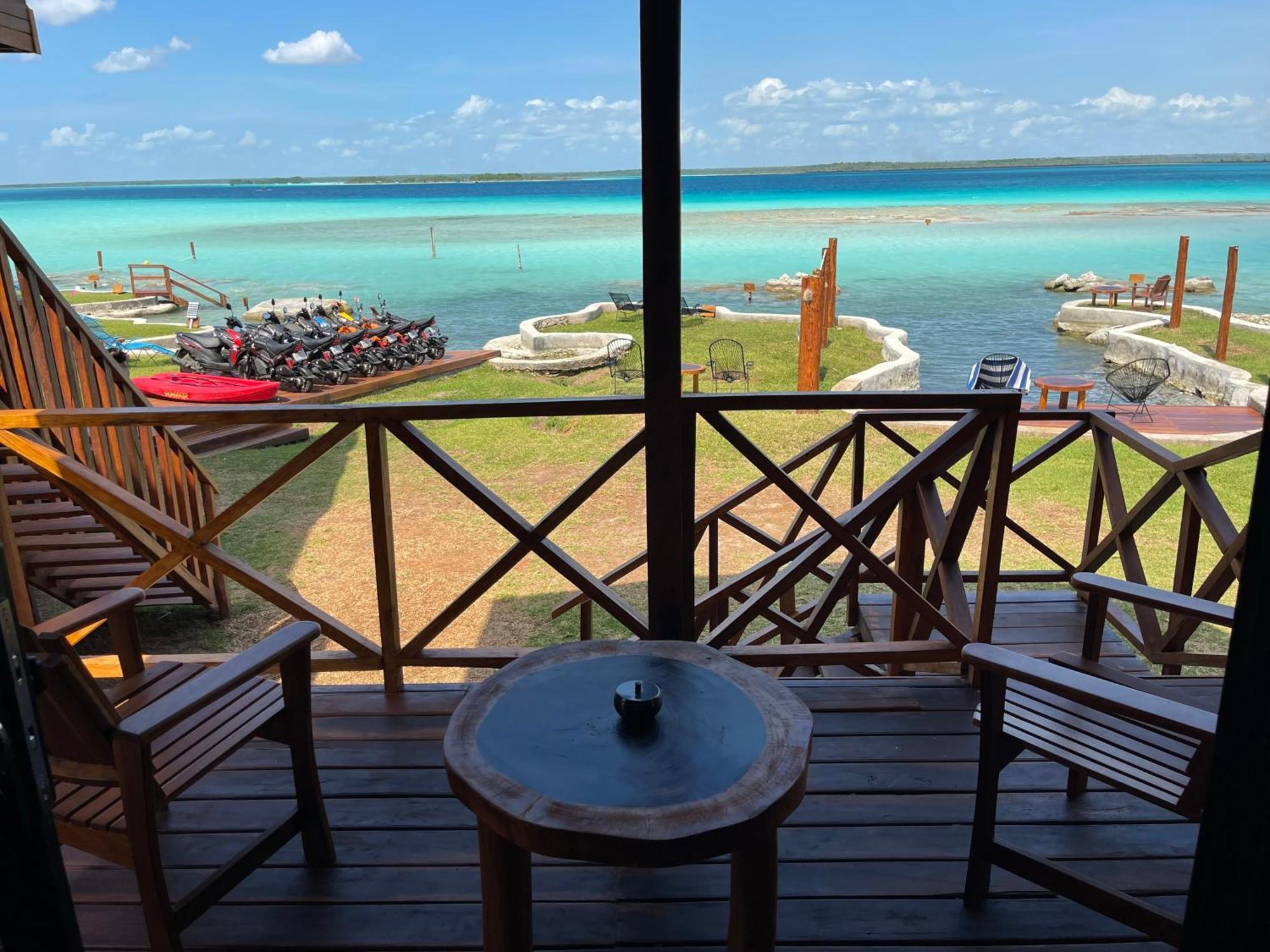 Blue Caribe Bacalar Front Lagoon Εξωτερικό φωτογραφία