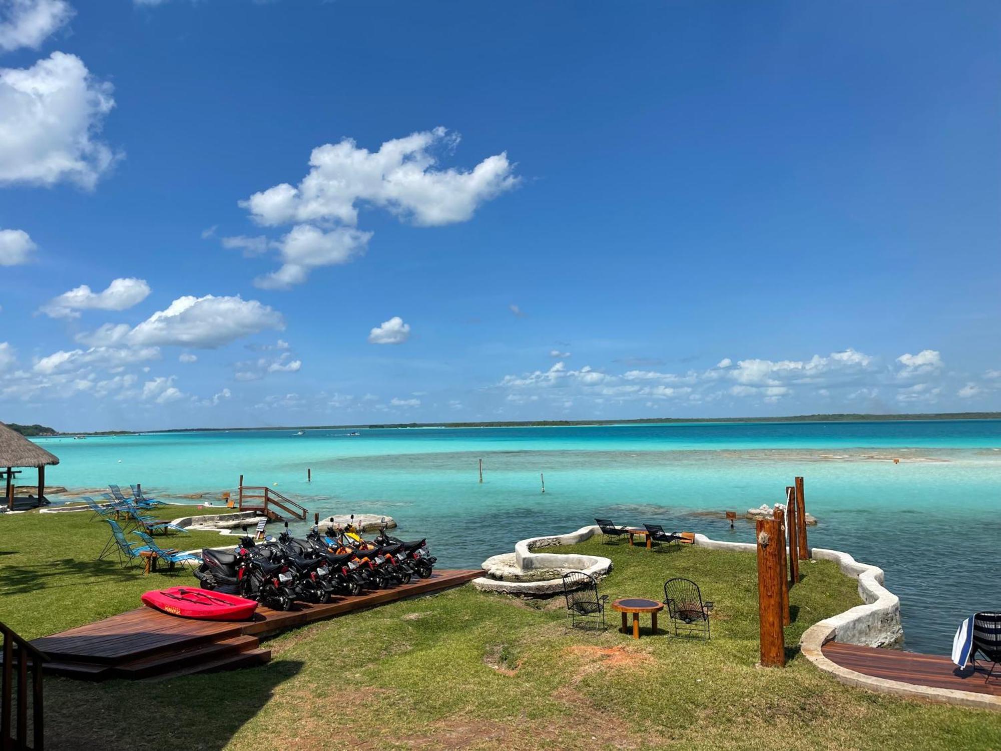 Blue Caribe Bacalar Front Lagoon Εξωτερικό φωτογραφία