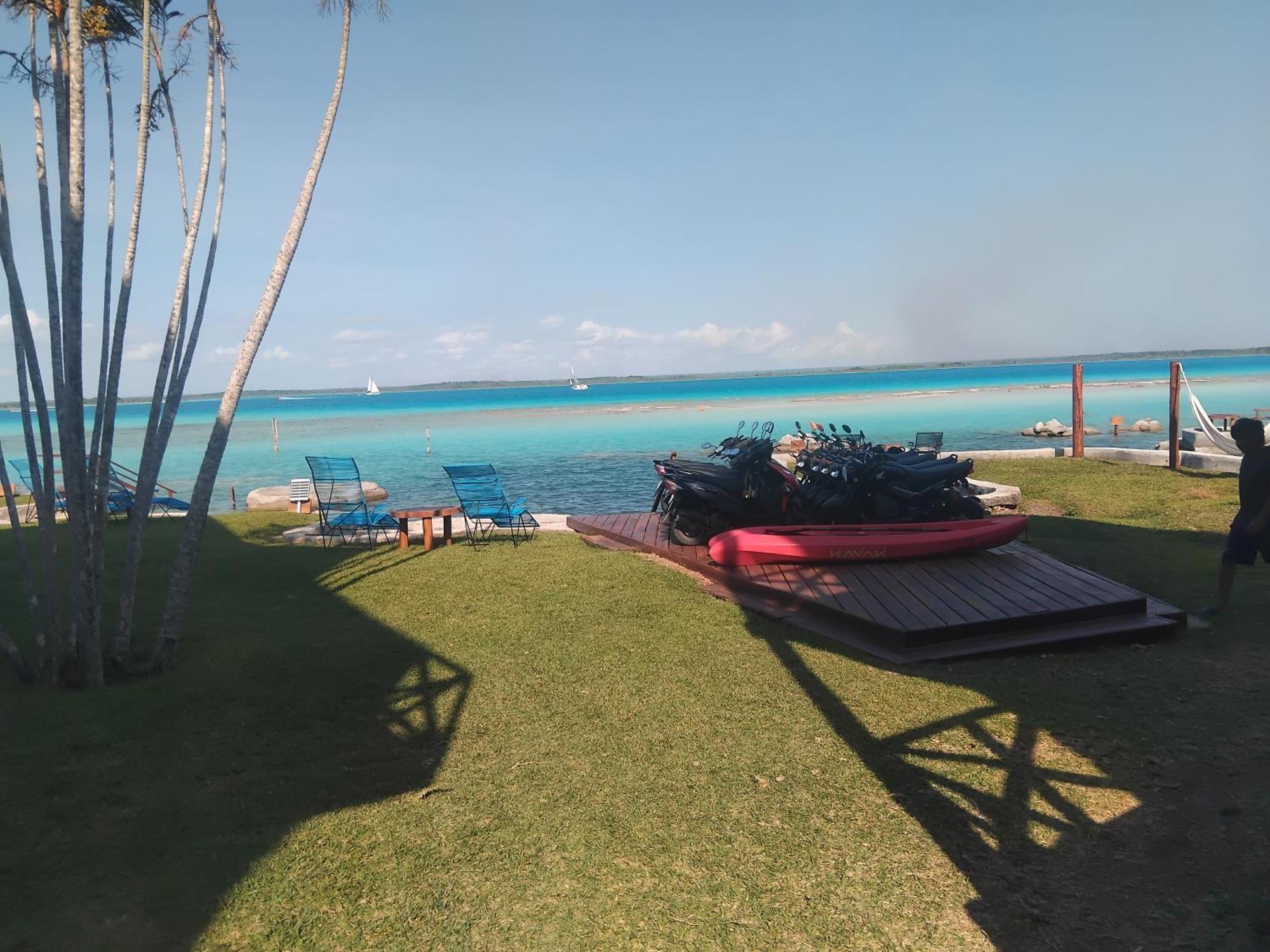 Blue Caribe Bacalar Front Lagoon Εξωτερικό φωτογραφία